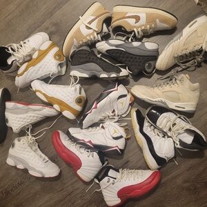 Jordan Black and White Sneakers Contemporary Streetwear